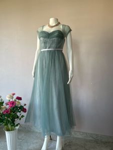 Elegant Green Tulle Dress FIXED PRICE
