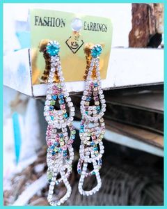 Colorful Long Earrings | Stylish