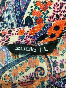 Zudio Multi Colour Printed Dress ( Women)