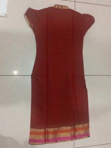 Hand Stiched Brown Kurti