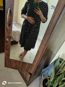 Polka Dot Aline Dress