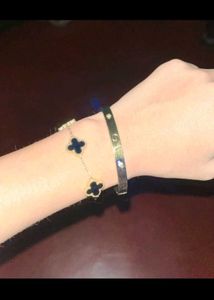 Clover Charm Bracelet symbol of good luck
