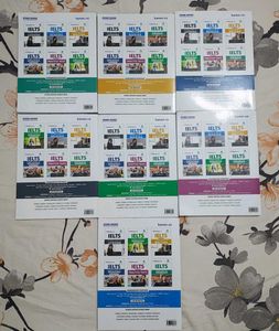 IELTS Exam Prep Books + Free Laptop Bag