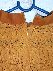 Ladies See-through Fashion Crop Top