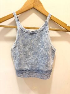 Beautiful Lace Trim Imported Tank Top