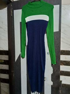 Curvy Blue Bodycon Maxi Dress 🍀