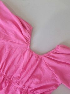 Pink Floral Top