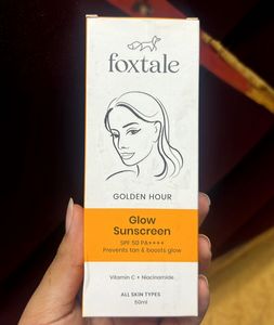Foxtale Glow Sunscreen SPF 50
