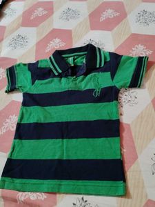 Boy T Shirt With Collar