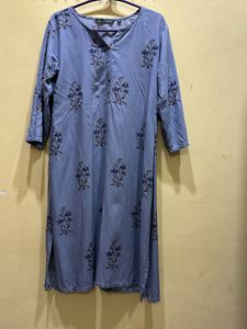 Avaasa Blue Kurta Size XXL