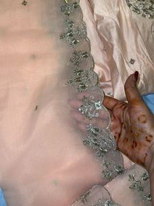 Elegant Peach Kurta Set