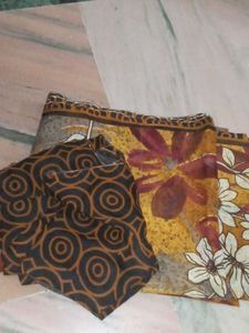Floral Patterned Saris