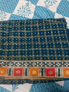 Beautiful Saree With Stiched Blouse
