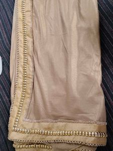 Golden  Saree