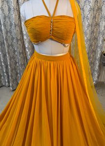 Beautiful Mustard Lehenga