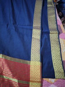 Beautiful New Unused Saree With Blouse Pc