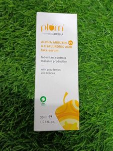 Plum Alpha Arbutin Face Serum