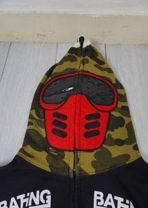 BAPE Camo Panel Zip Hoodie