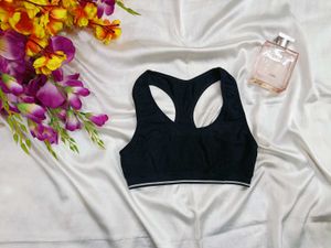 Black Sports Bra