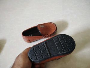 Boy's Brown Loafers - Size 21
