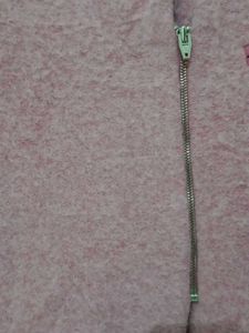 Pink Wool Blend Overcoat