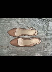 March loire Nude Slingback Heel