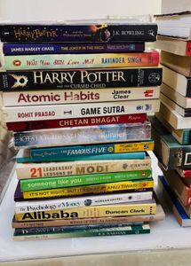 Mixed Fiction Book Lot of 50