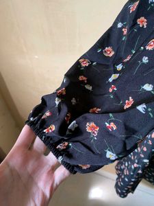 Floral Smocked Midi Dress