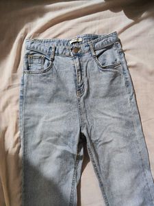 Light Wash Flare Jeans