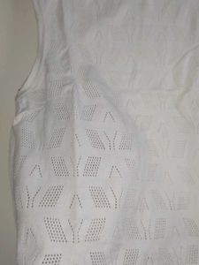 White Sleeveless Top