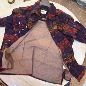 Patterned Button-Down Shirt