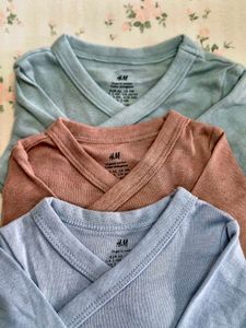 H&amp;M Baby Wrapover Bodysuit