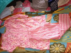 Pink Printed Kurta Set