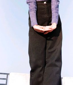 Women Zet Black Jeans