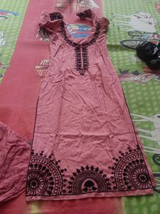 Pink Kurta Set Salwar