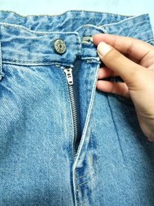 Embroidered Floral Cargo Jeans