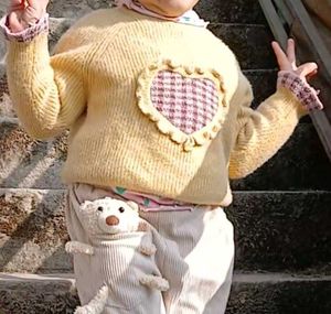 Korean Cute 🌻 Kids' Knit Sweater
