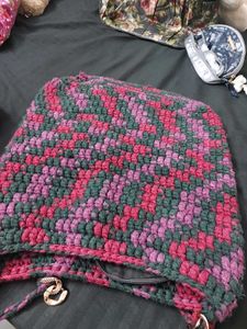Crochet Yarn Handbag