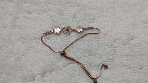 Beautiful AD STONE FLORAL BRACELET
