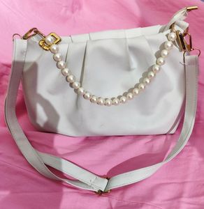 White Hand Bag