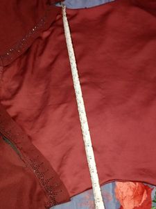 Wine Colour Burkha