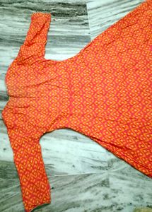 Trending Orange Colur Top