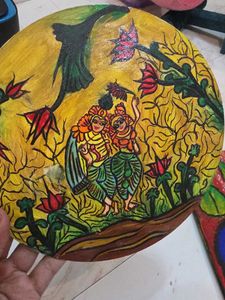 Handmade Radha Krishna Showpiece