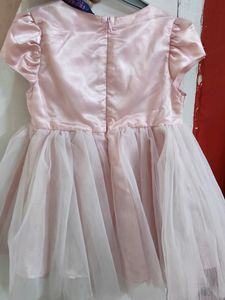 Pink Baby Frock(Only One Time Wore)