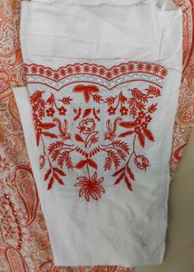 Paisley Print Embellished Kurti