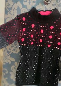 Stylish Woollen Girls Sweatshirt For Winters