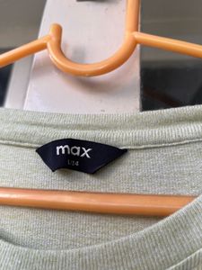 Mint Green Pearl Detail Top