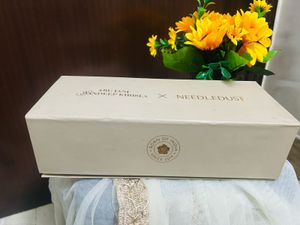 Needledust Floral Embroidered Flats