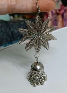 Floral Jhumka Earrings