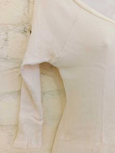 Cream Top - New with Tags